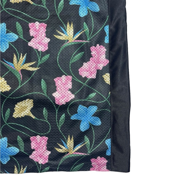 Nike Dri-Fit NBA Giannis Freak Jersey Tank Black Floral Basketball Medium Tall - Picture 13 of 16